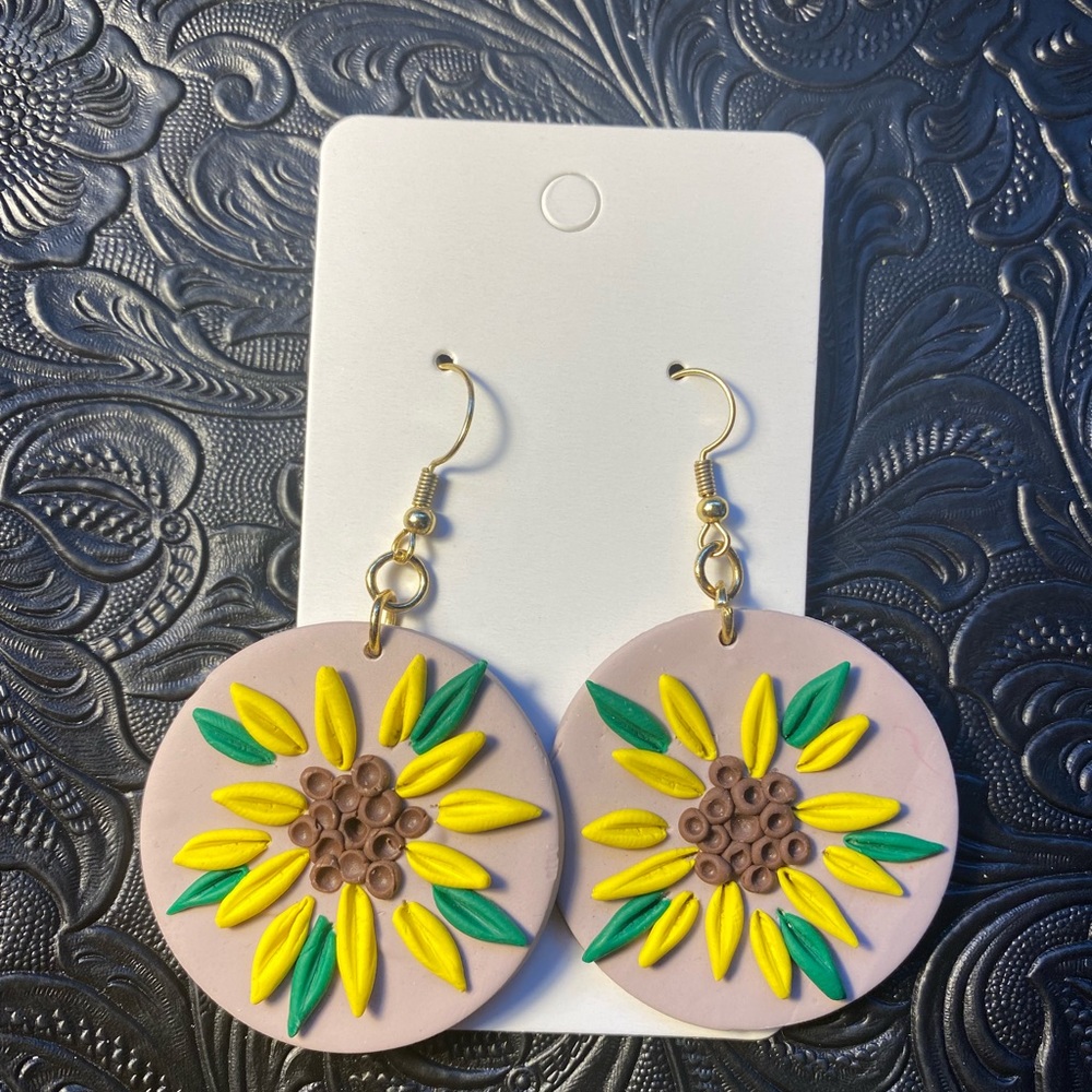 Clay earrings